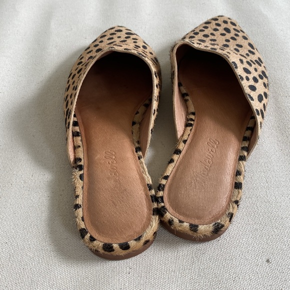 Madewell Animal Pointy Toe Slides/Flats - Picture 4 of 4